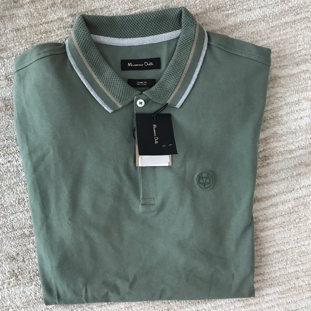 Massimo Dutti Polo Shirt - NEW WITH TAG
